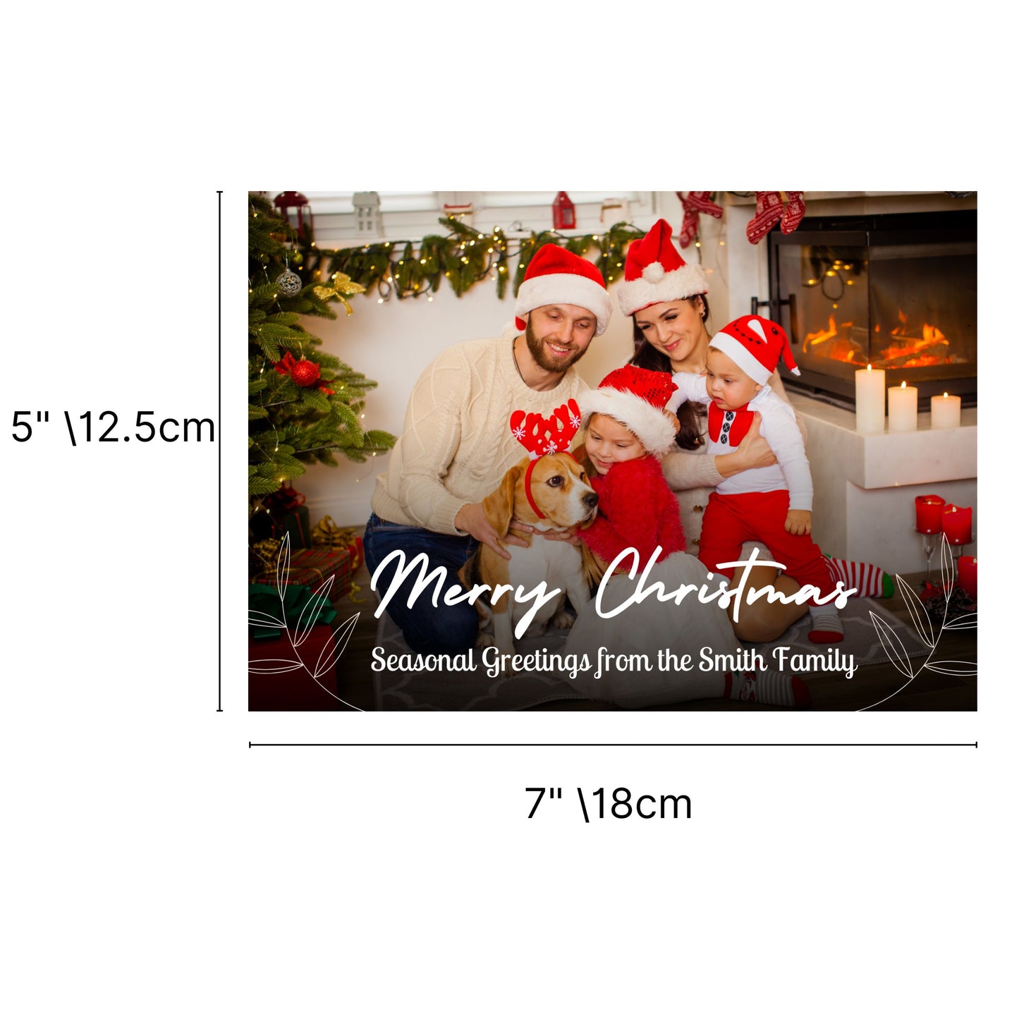 Customized Greeting Cards - Personalize Both Sides